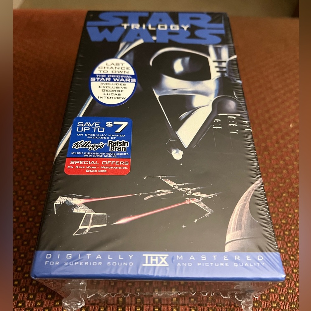 Star Wars VHS Trilogy